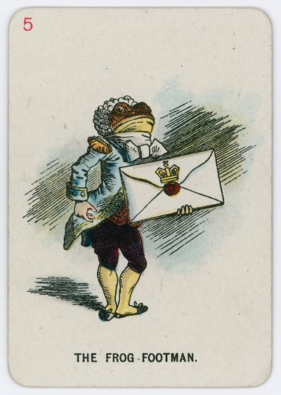 Der Frosch-Fußmann von John Tenniel